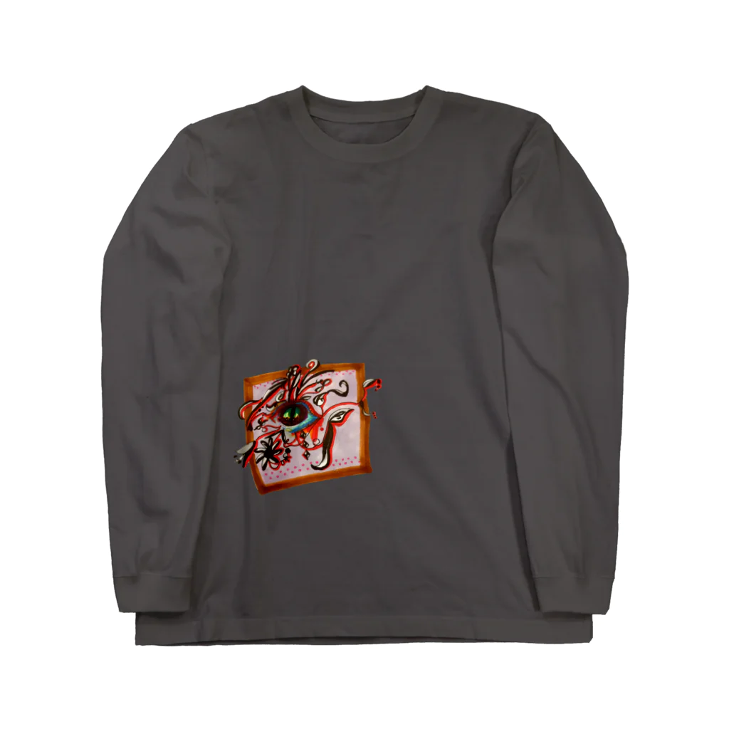 タパイ屋の額眼 Long Sleeve T-Shirt