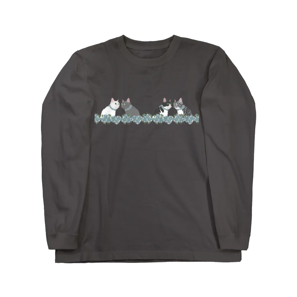 mayanome2015のラインキャッツ ver.1 Long Sleeve T-Shirt