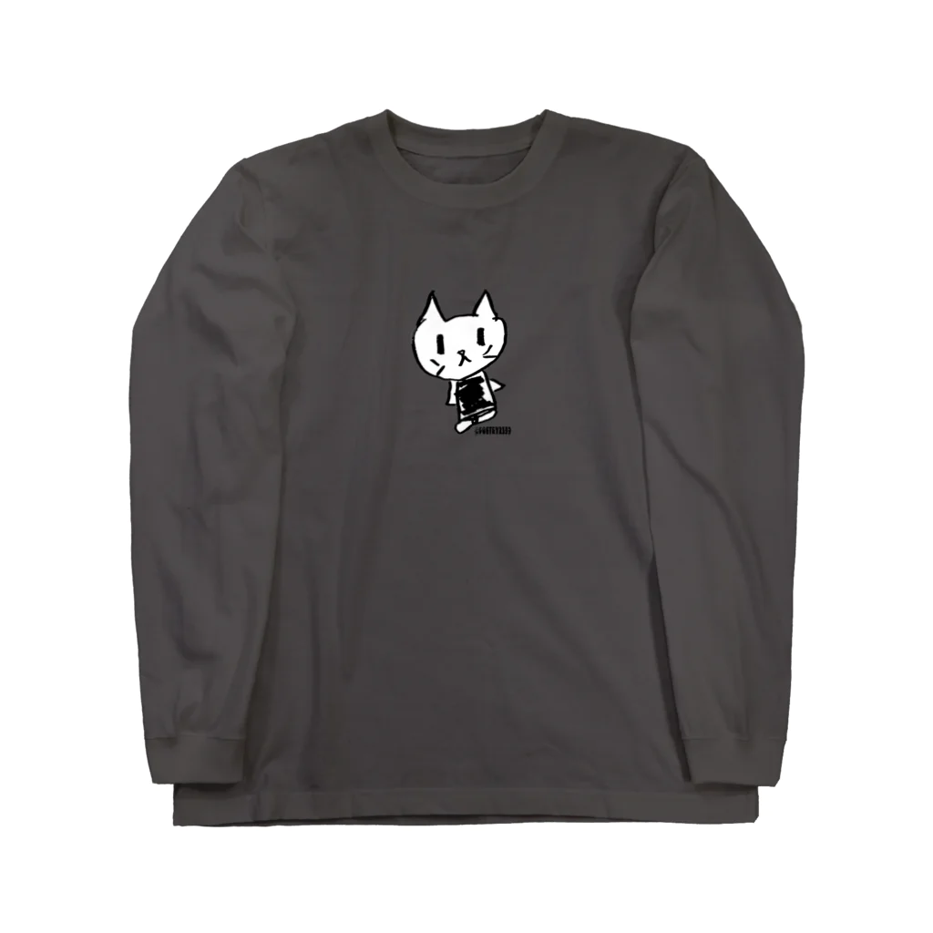 稀有のねこちゃん ロングスリーブTシャツ