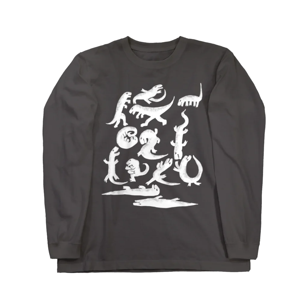 OW STOREのダイナソーズ　ホワイト Long Sleeve T-Shirt