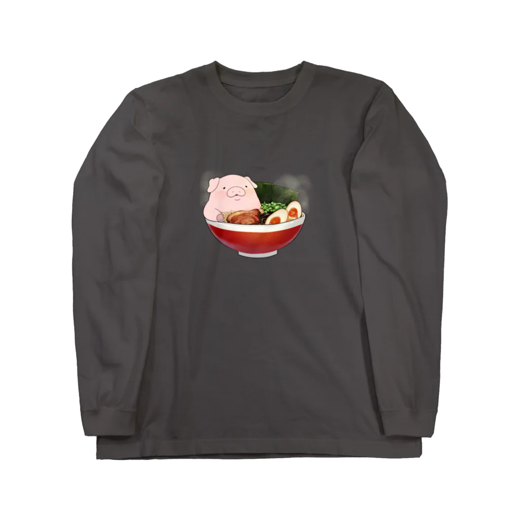 半熟おとめのTONKOTSU Long Sleeve T-Shirt