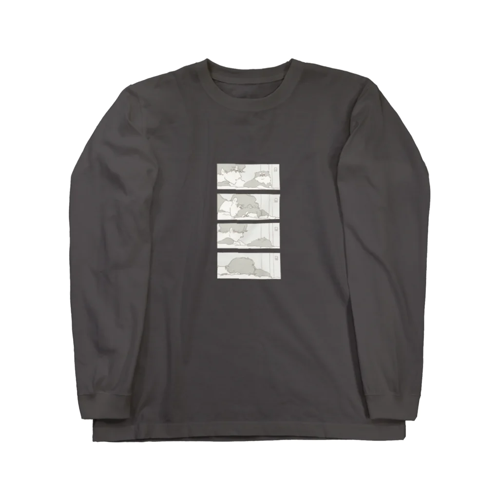 かしわのポメとの暮らし Long Sleeve T-Shirt