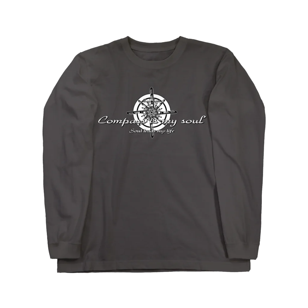 Ray's Spirit　レイズスピリットのCompass is my soul Long Sleeve T-Shirt