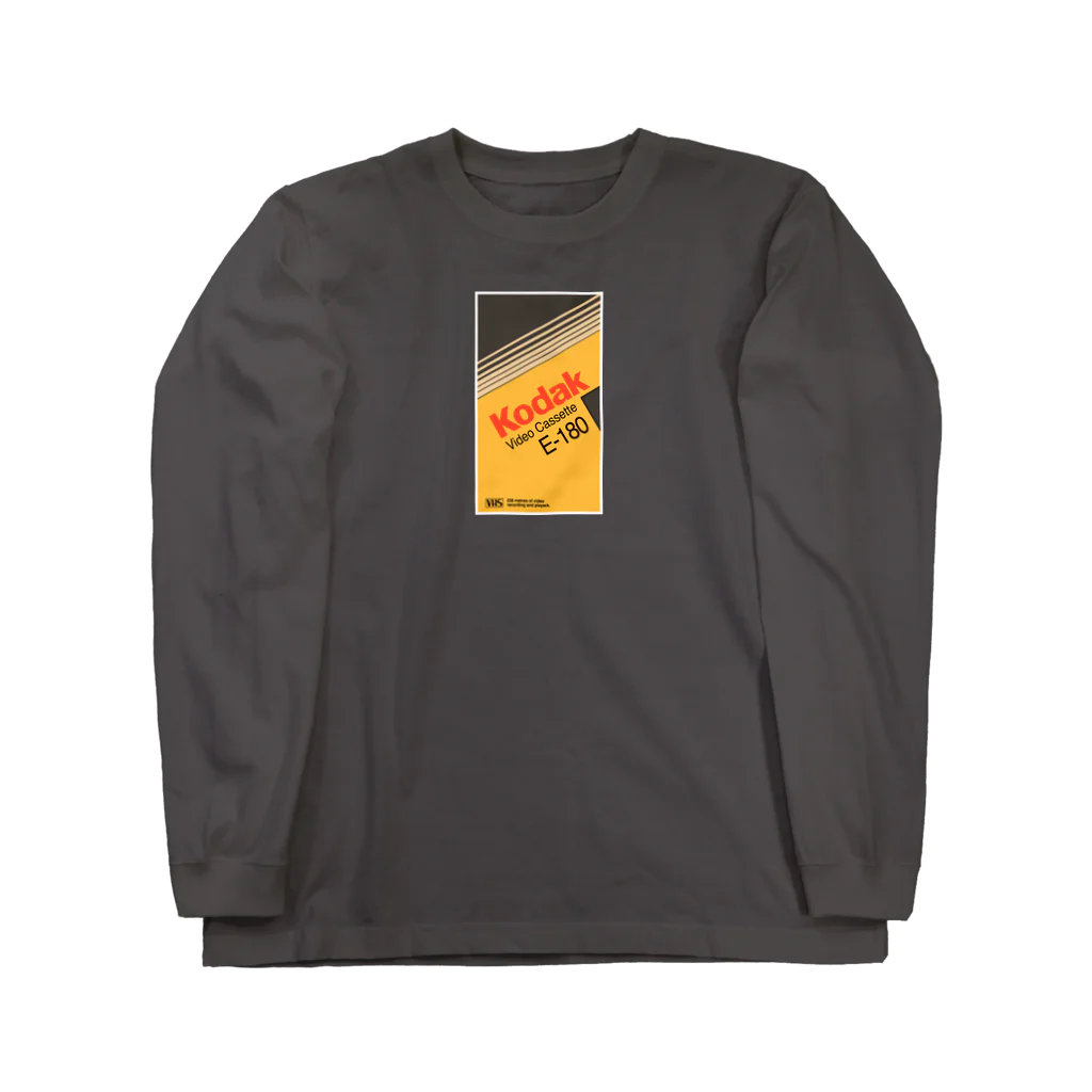 nostalgieのnostalgic_VHS_03 ロングスリーブTシャツ