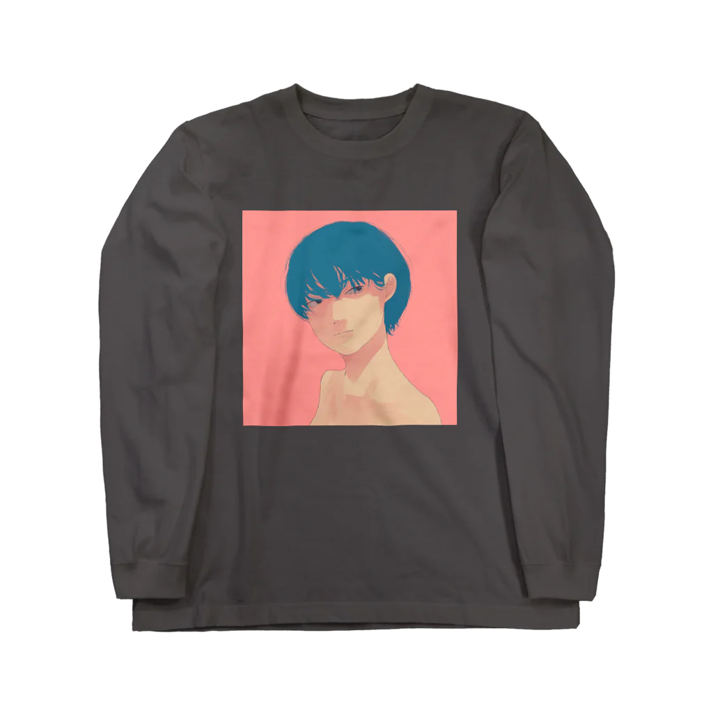 べつんのひんむく男女の両面プリントシャツ Long Sleeve T-Shirt