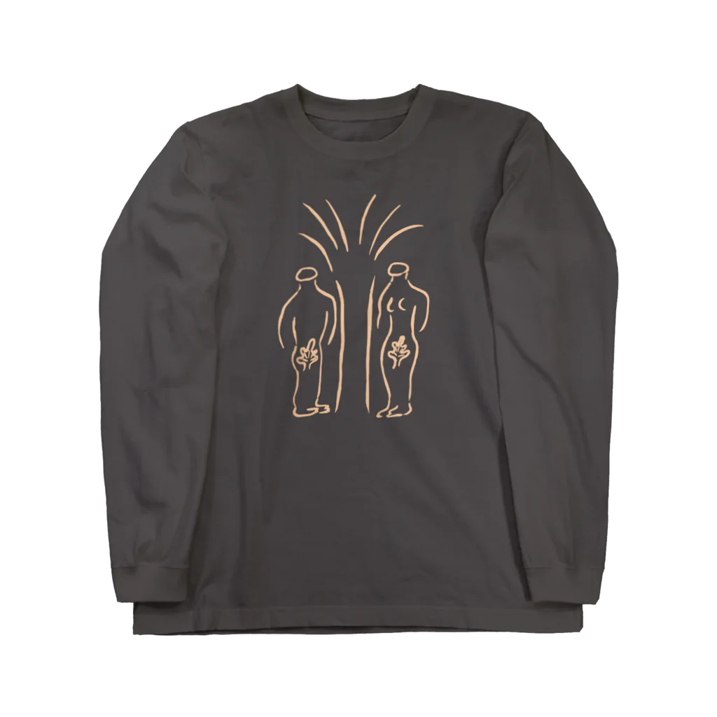 FICTIONのadam  & eve ロングスリーブTシャツ