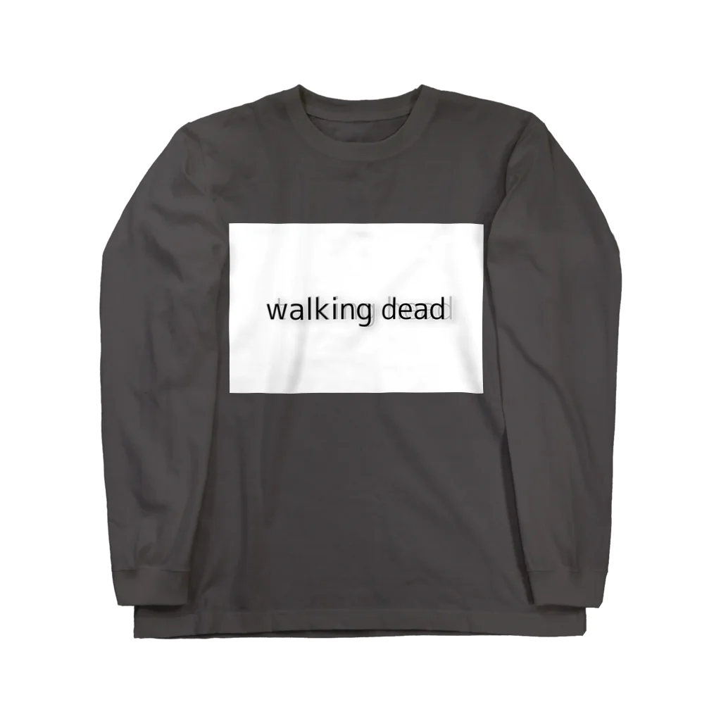 蟹江西公園のw(t)alking d(h)ead ロングスリーブTシャツ