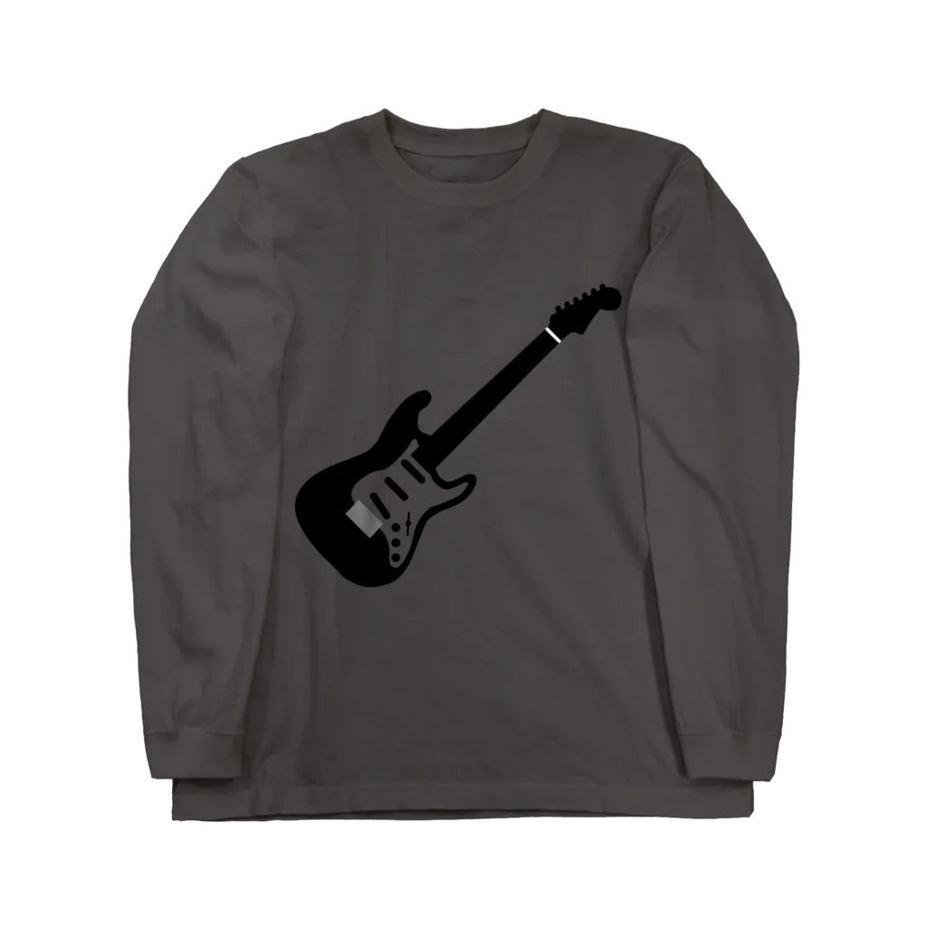 musicshop BOBのギタァ - GUITAR Long Sleeve T-Shirt