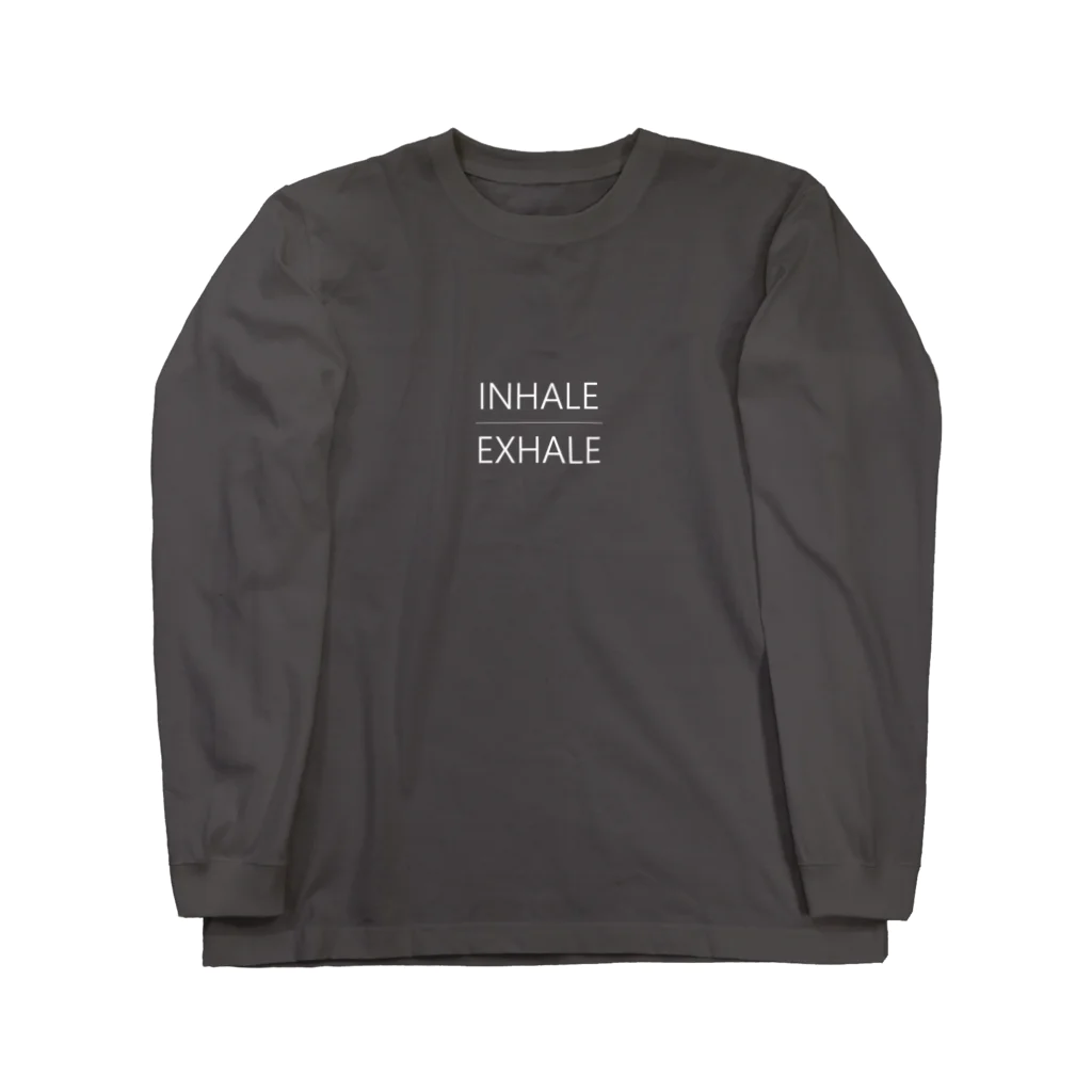 ノーチラス商店のINHALE/EXHALE ロングスリーブTシャツ