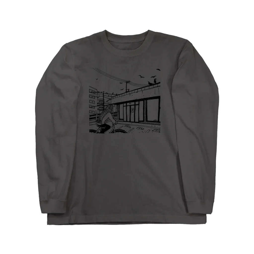 COC-CHANのお気に入りのコンビニが潰れてた Long Sleeve T-Shirt