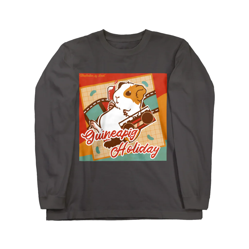 LichtmuhleのGuineapig Holiday ロングスリーブTシャツ