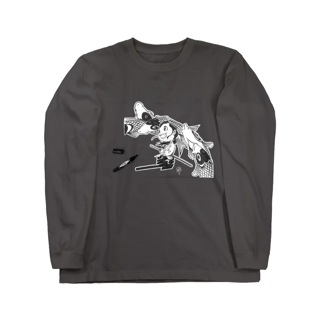 Kotobuki-Nanami design’sのBUDO-Girl 5月 Long Sleeve T-Shirt