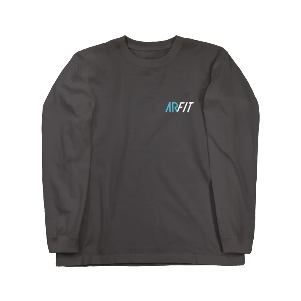 ARFITのアルフィット ロゴロングスリーブTシャツ黒 Long Sleeve T-Shirt
