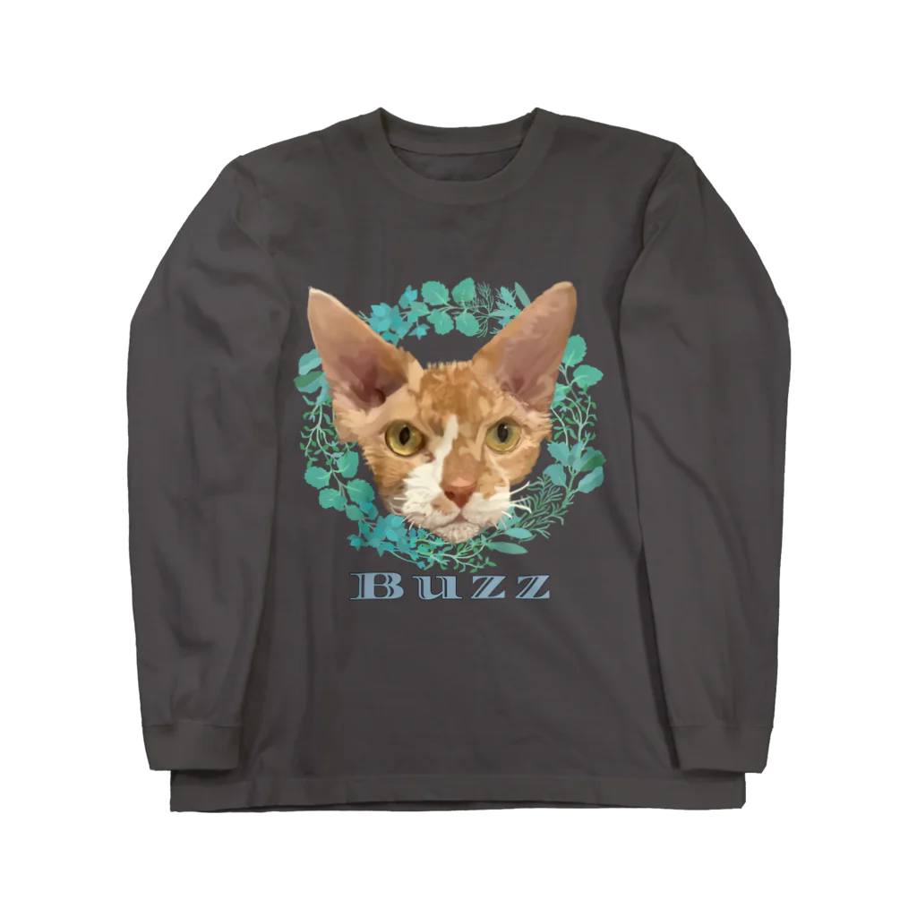 小鳥と映画館のスフィンクス バズちゃん Long Sleeve T-Shirt