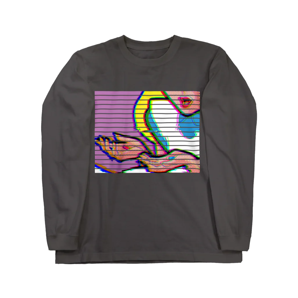 キヨのdrugs  girl ロングスリーブTシャツ