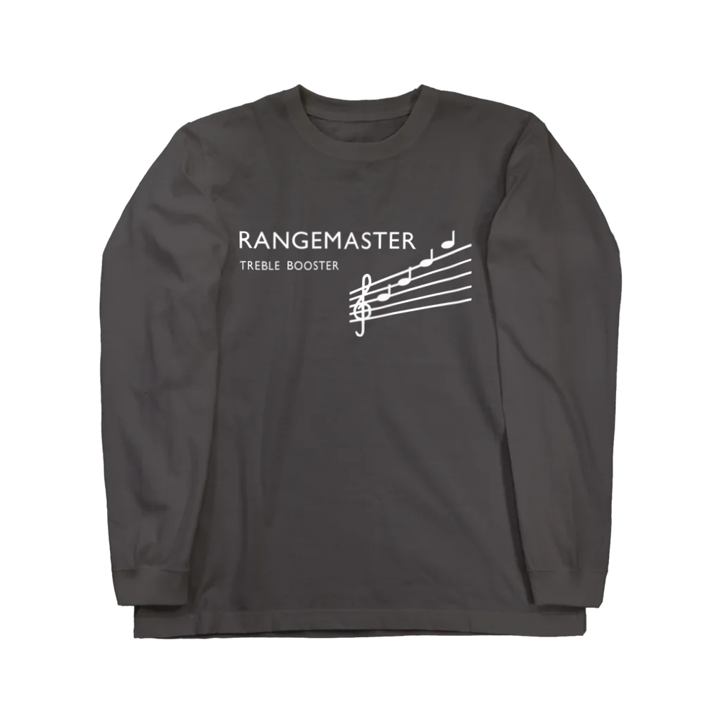 ユメデマデのRANGEMASTER (白字) ロングスリーブTシャツ