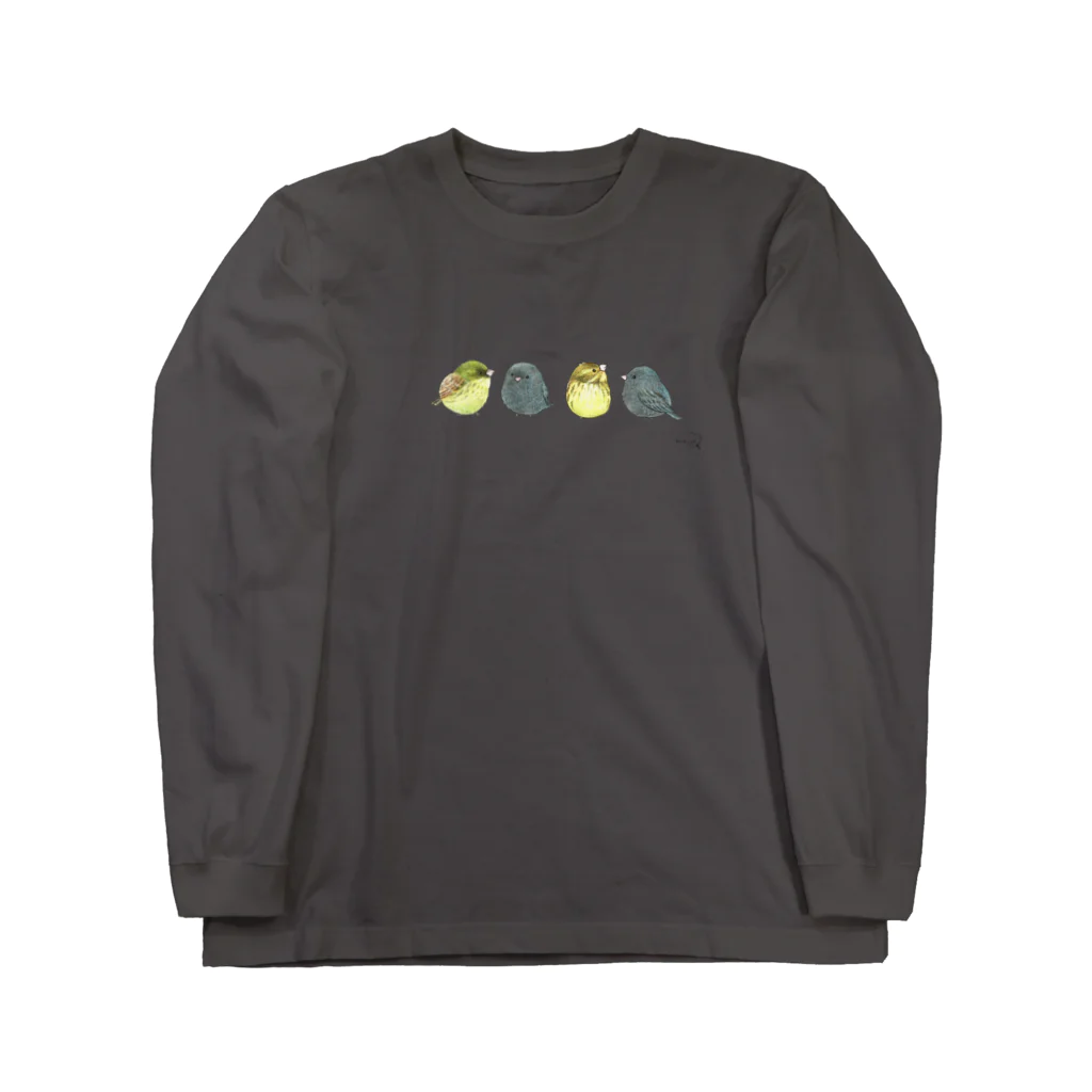 DOTEKKOの-AOJI＆KUROJI ​N​o​.1-​ ​B​i​r​d​ ​c​a​l​l Long Sleeve T-Shirt