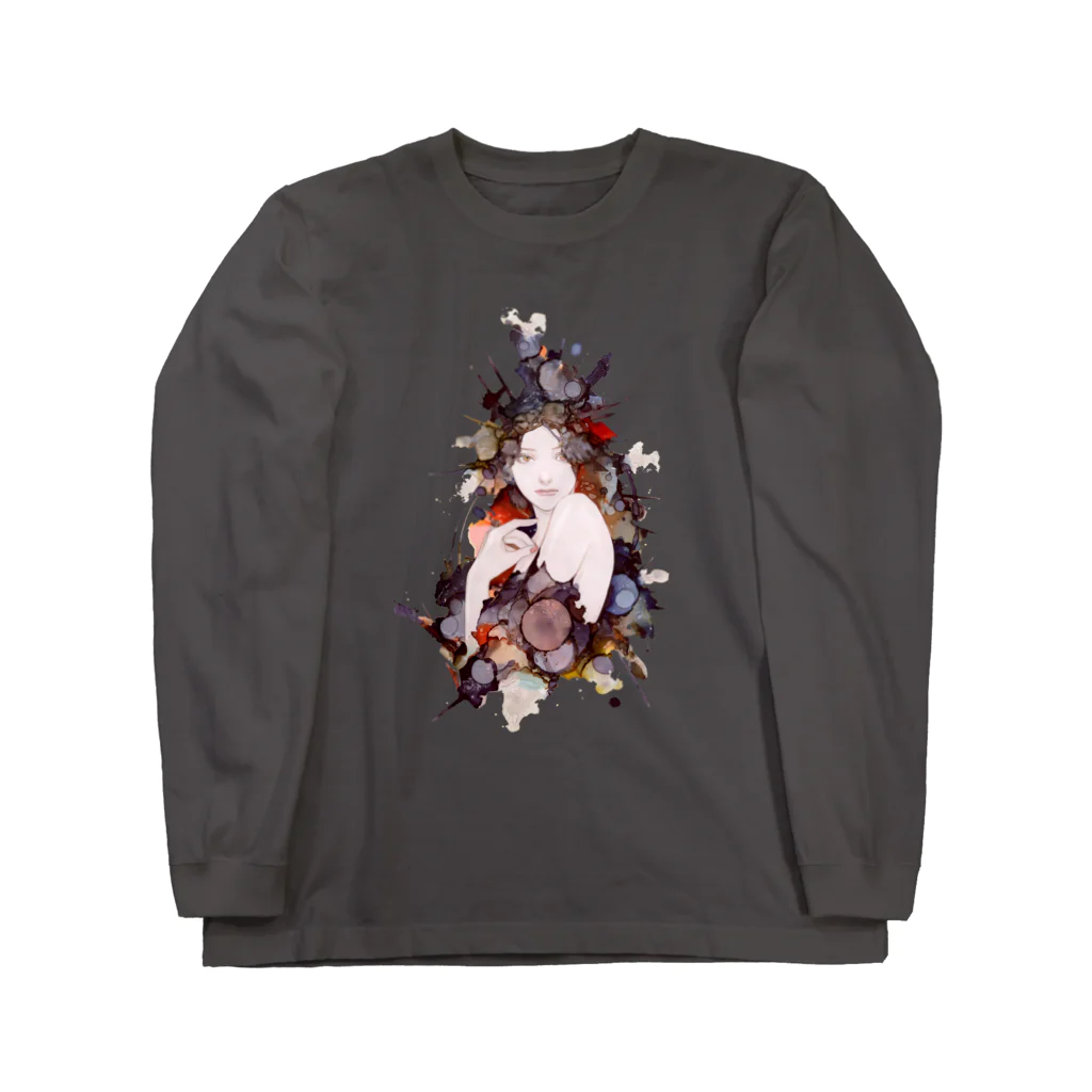 孳々のentropy Long Sleeve T-Shirt