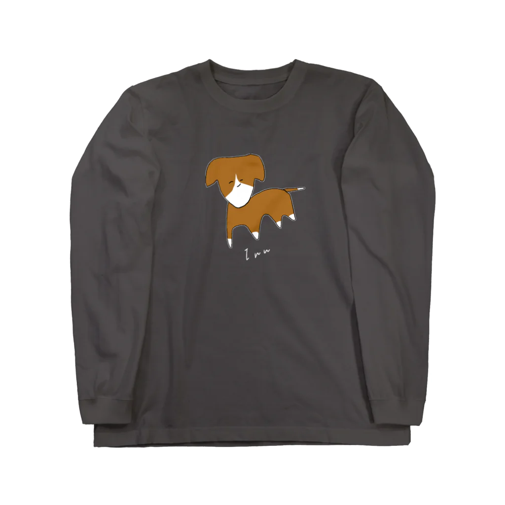 しの田サバニレの笑顔がデフォルトのInu-色濃大- Long Sleeve T-Shirt