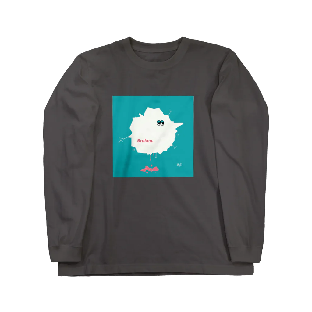 さかなのしっぽのBroken. Long Sleeve T-Shirt