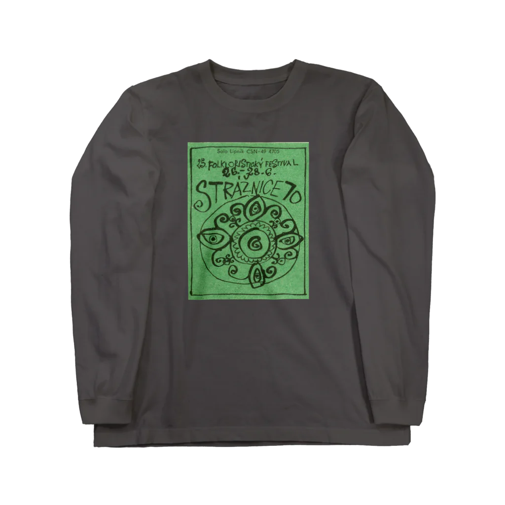 YS VINTAGE WORKSのチェコ・モラヴィア地方　フォークロア・フェスティバル Long Sleeve T-Shirt