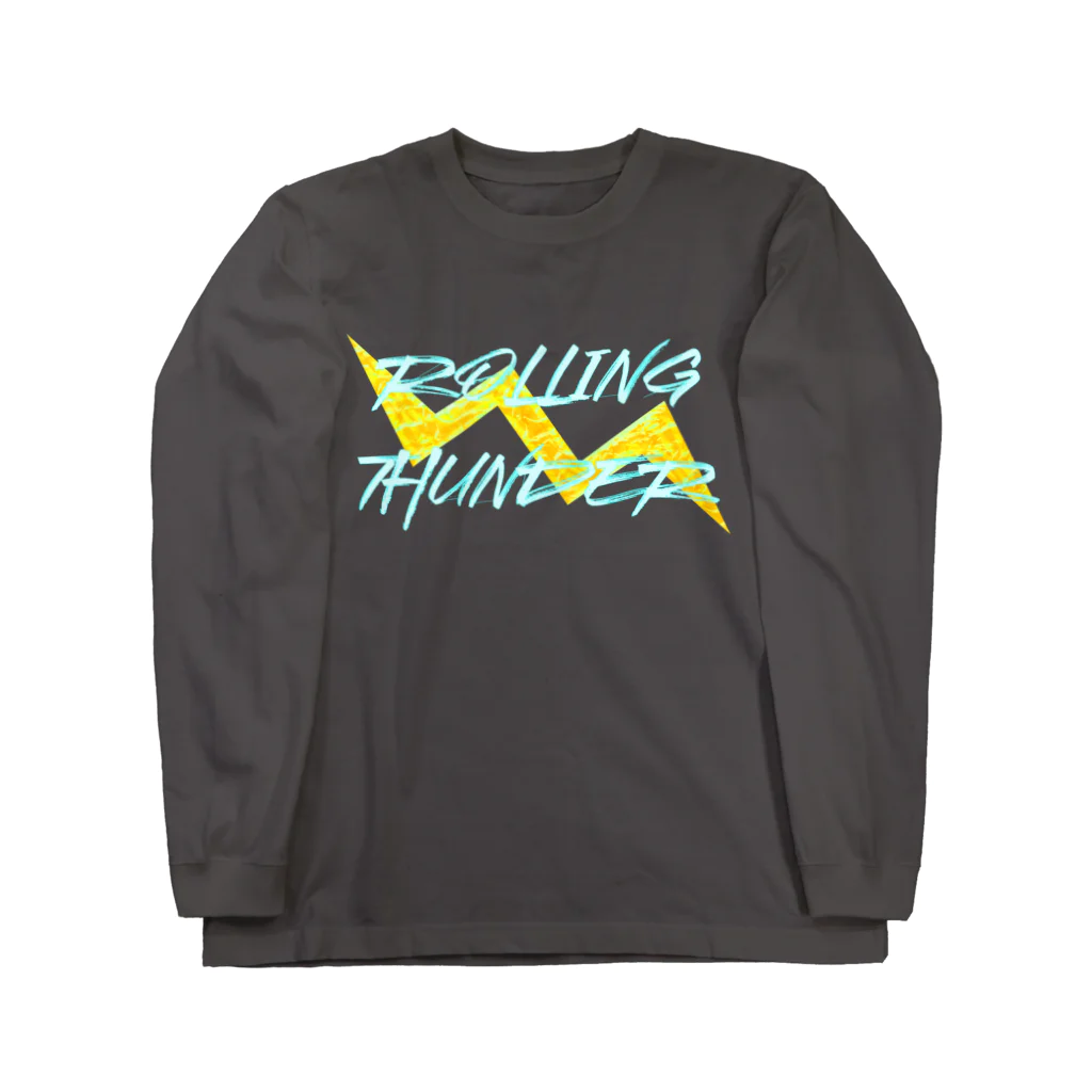 Ａ’ｚｗｏｒｋＳのROLLING THUNDER(英字＋１シリーズ) Long Sleeve T-Shirt