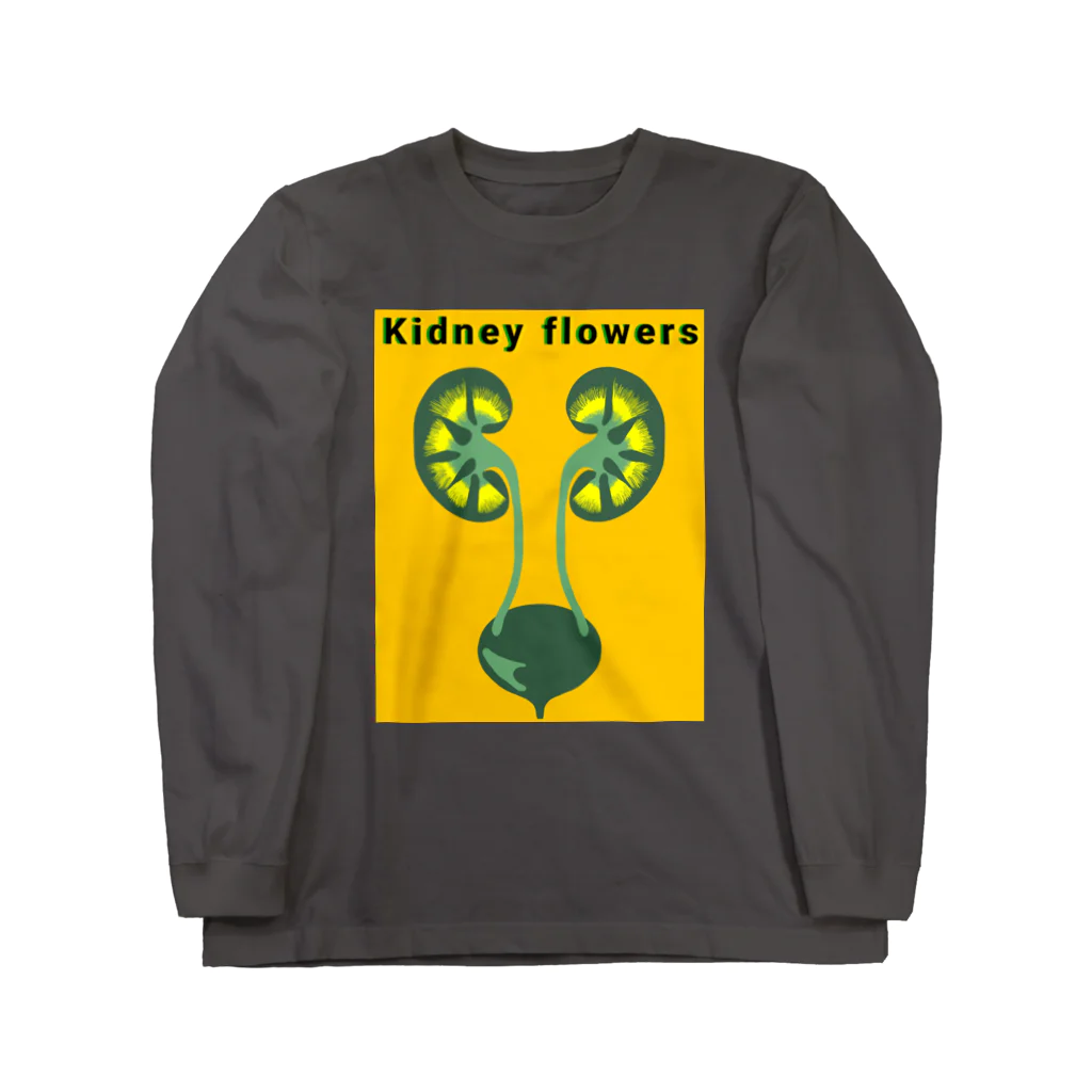 momolove のKidney flowers Long Sleeve T-Shirt