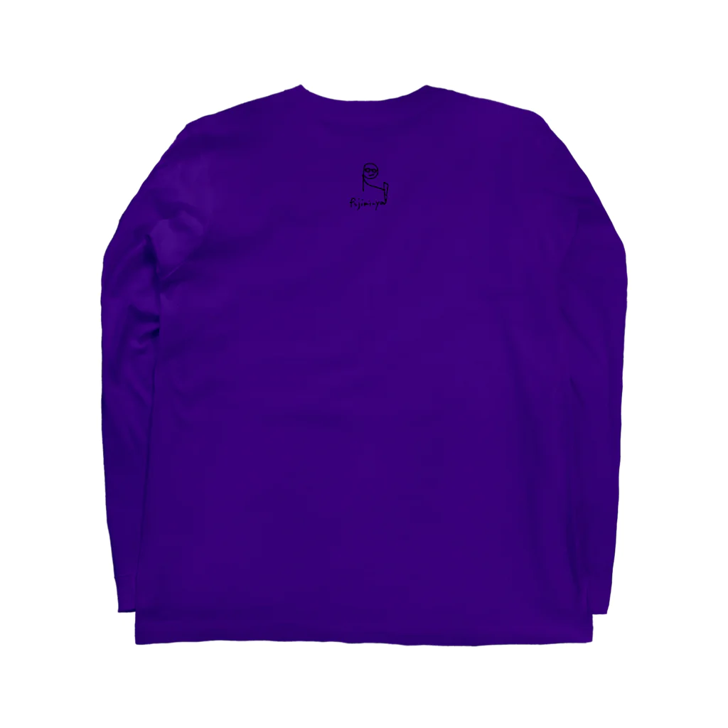 ふじみ屋 fujimi-ya のハワイアン・ガール Long Sleeve T-Shirt :back