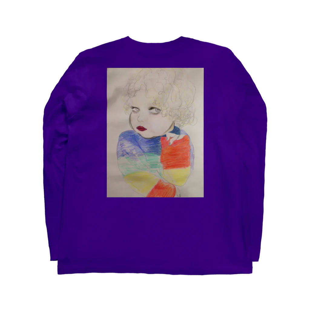 Gekkou_chanの赤ちゃん Long Sleeve T-Shirt :back