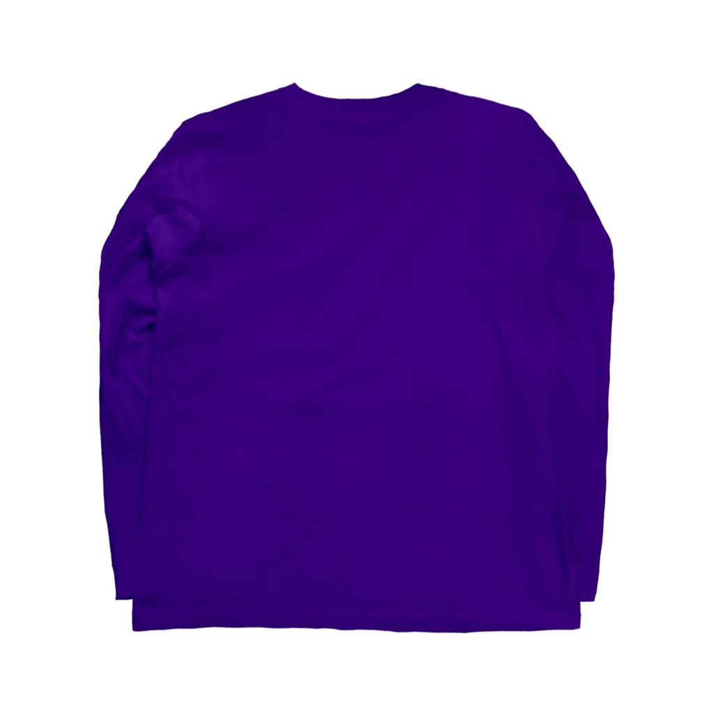 🐸かえるさんと仲間たち🐸のスイカとかえるさん Long Sleeve T-Shirt :back