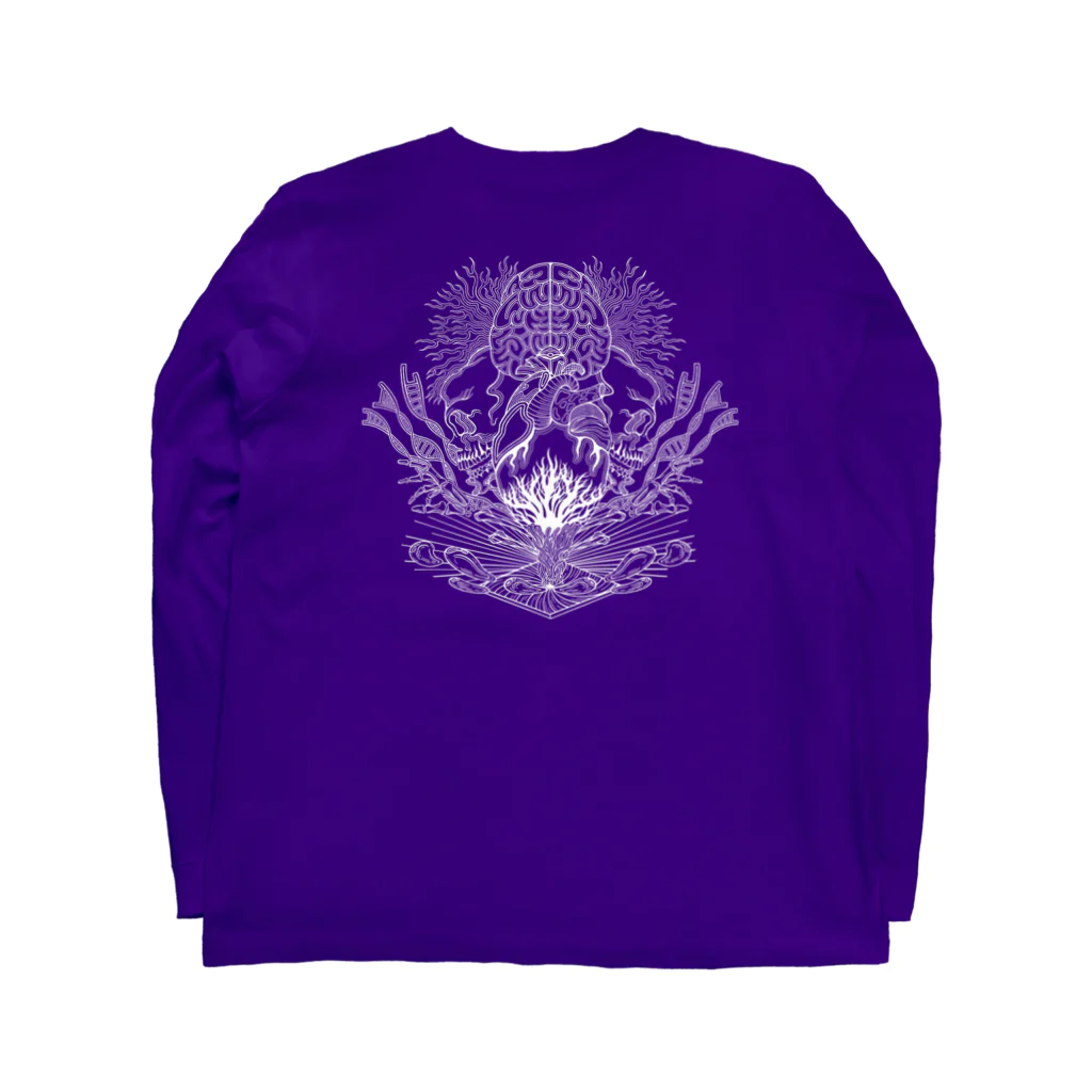 "201"の"SENSIN” Long Sleeve T-Shirt :back