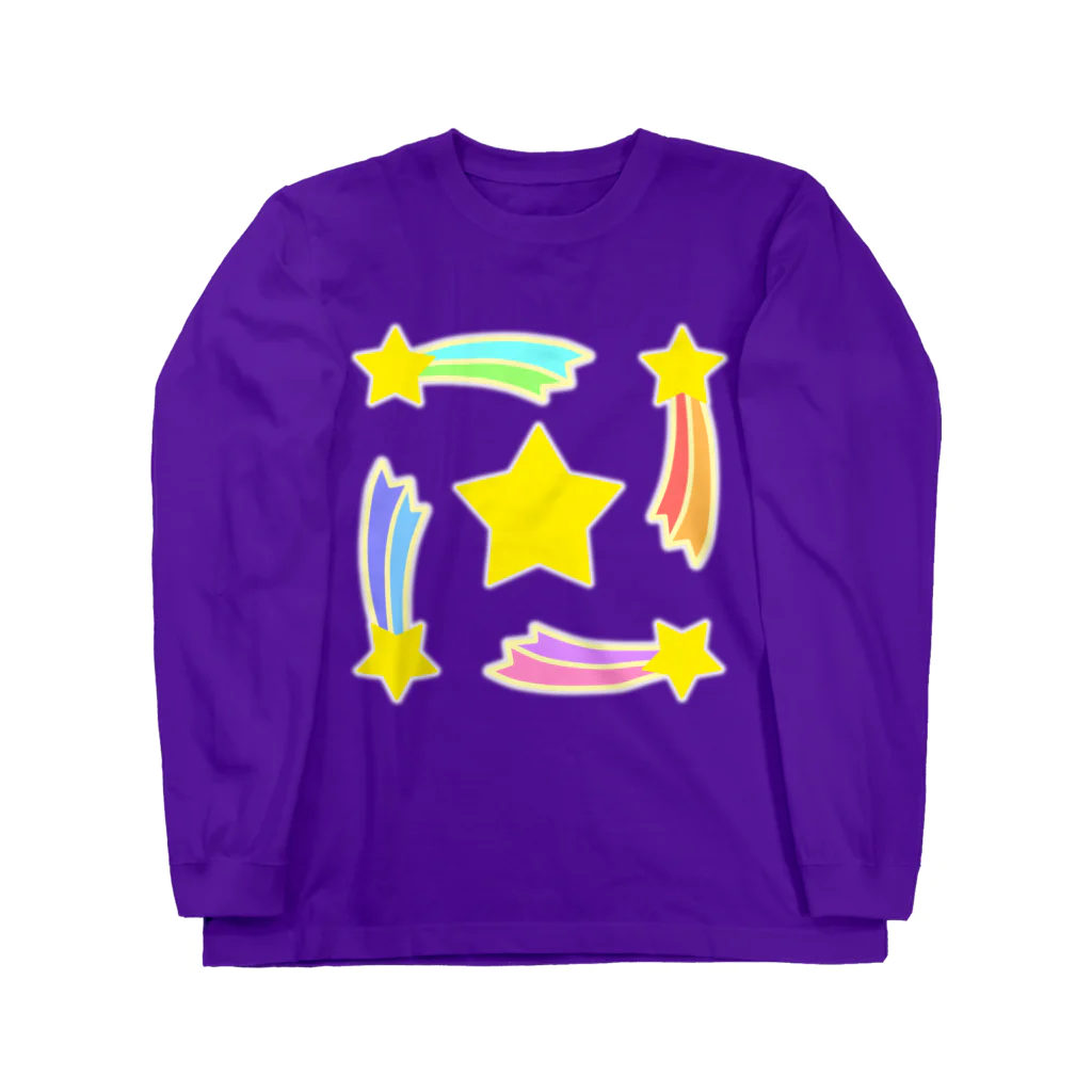 武者小路夕桐の流れ星 Long Sleeve T-Shirt