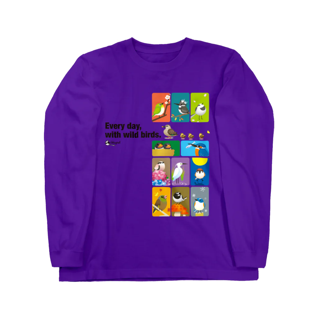 すたじお ワグテイルのことりの歳時記。 Long Sleeve T-Shirt