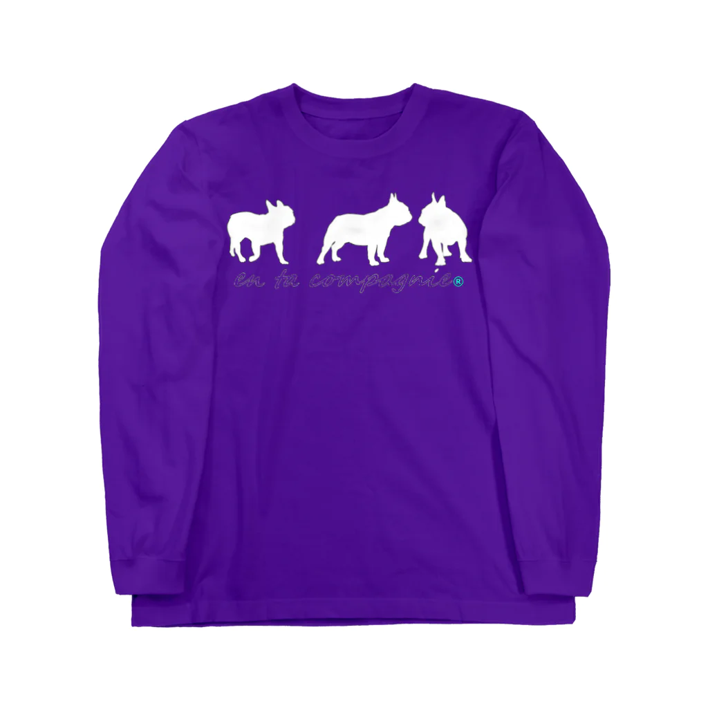 entacompagnie_kennelのアンタコンパニーケンネル ロゴマーク Long Sleeve T-Shirt