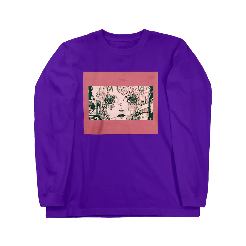 tmgのテクノロジーgirl Long Sleeve T-Shirt