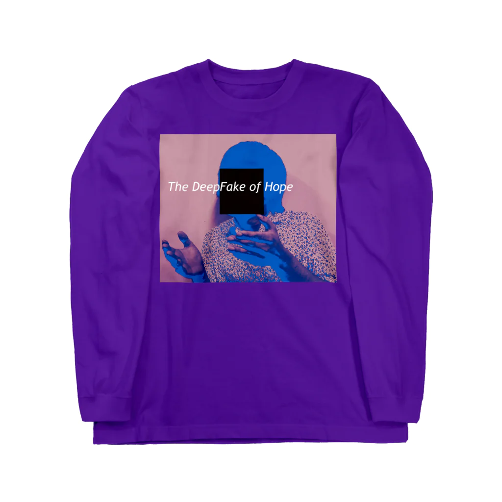 yurayura_77のThe DeepFake of Hope Long Sleeve T-Shirt