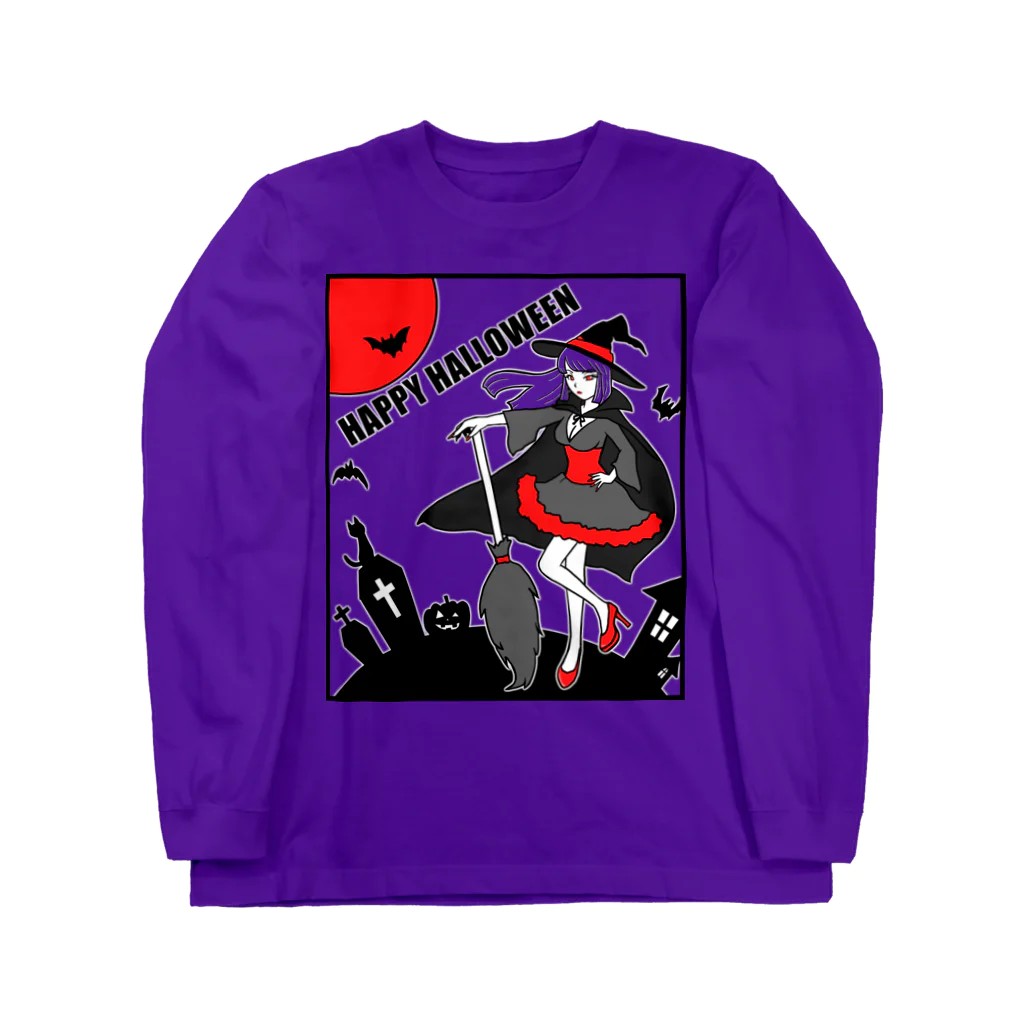 SWEET＆SPICY 【 すいすぱ 】ダーツの魔女のハロウィンナイト Long Sleeve T-Shirt