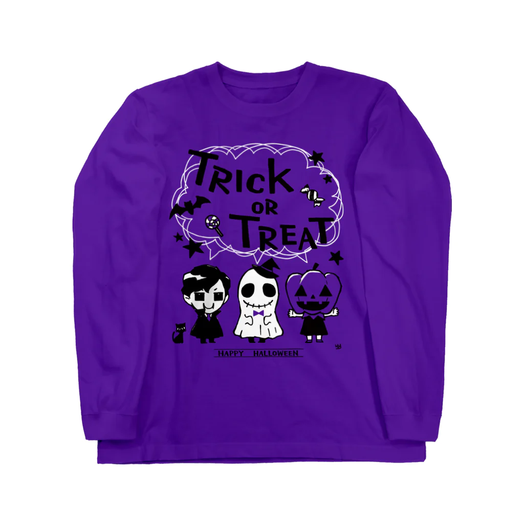 カトユリのTRICK OR TREAT ロングスリーブTシャツ