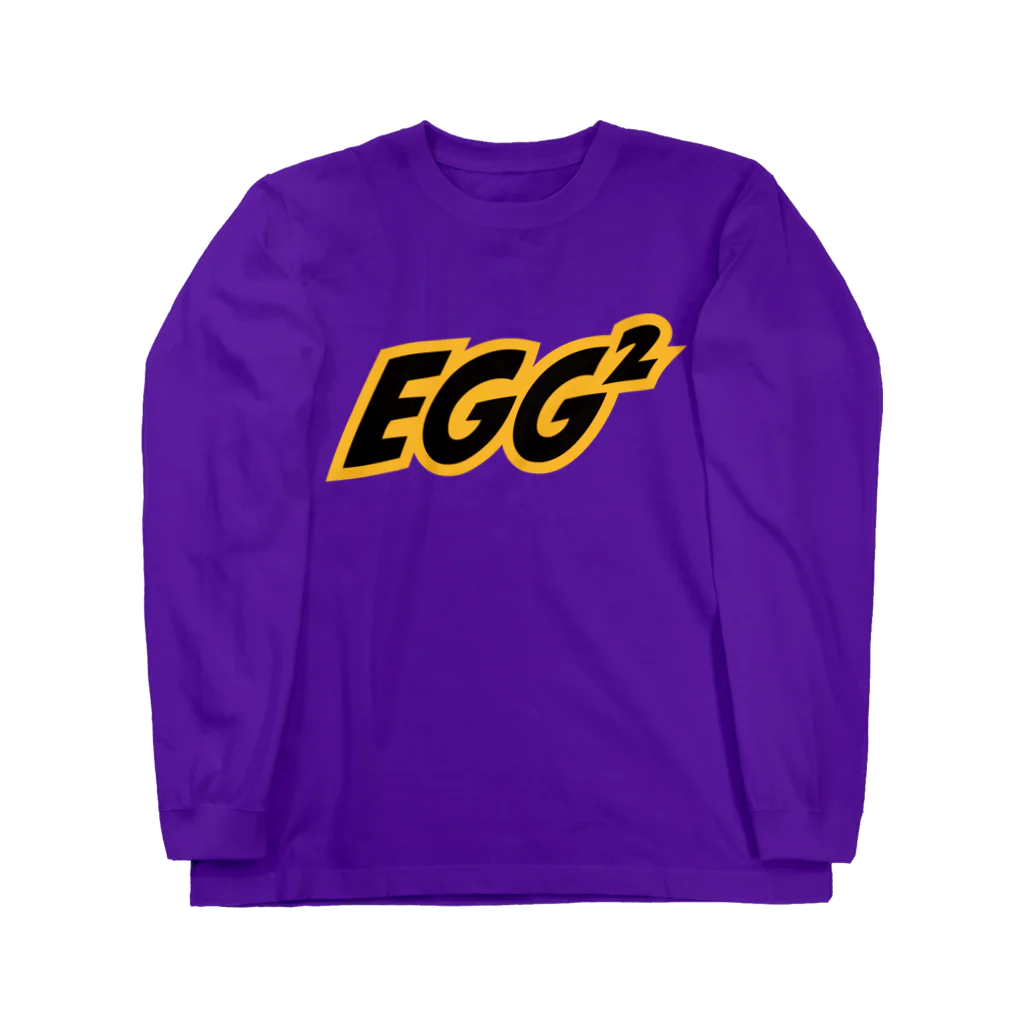 EGG²の"Violet Purple" EGG² Logo Long T-shirts ロングスリーブTシャツ