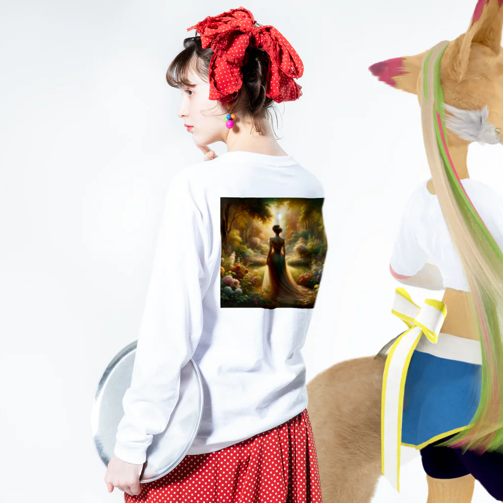 noctuのrosetta Long Sleeve T-Shirt :model wear (back, sleeve)