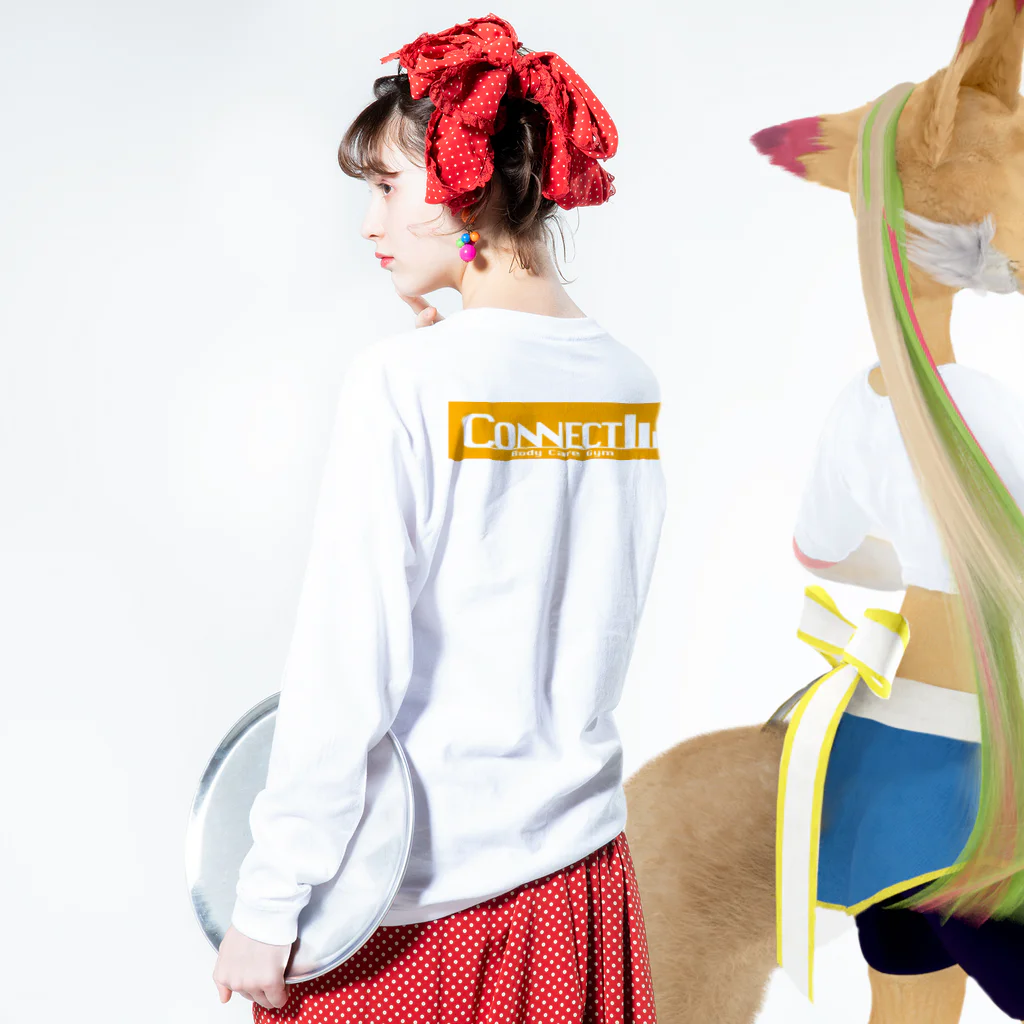 沢田 翔のCONNECTグッズ ロングスリーブTシャツの着用イメージ(裏面・袖部分)