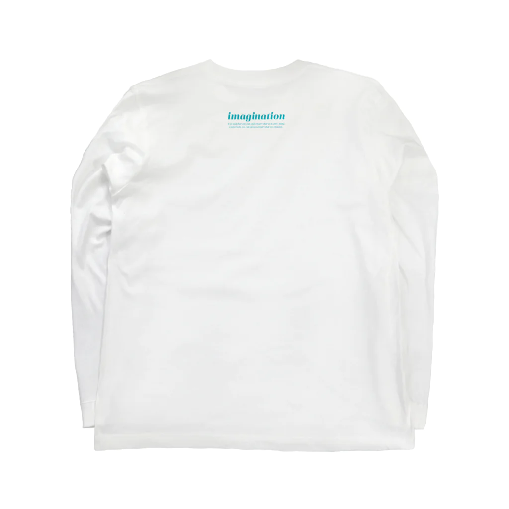 yamaguchi_shunsuke_のSpinosaurus Long Sleeve T-Shirt :back