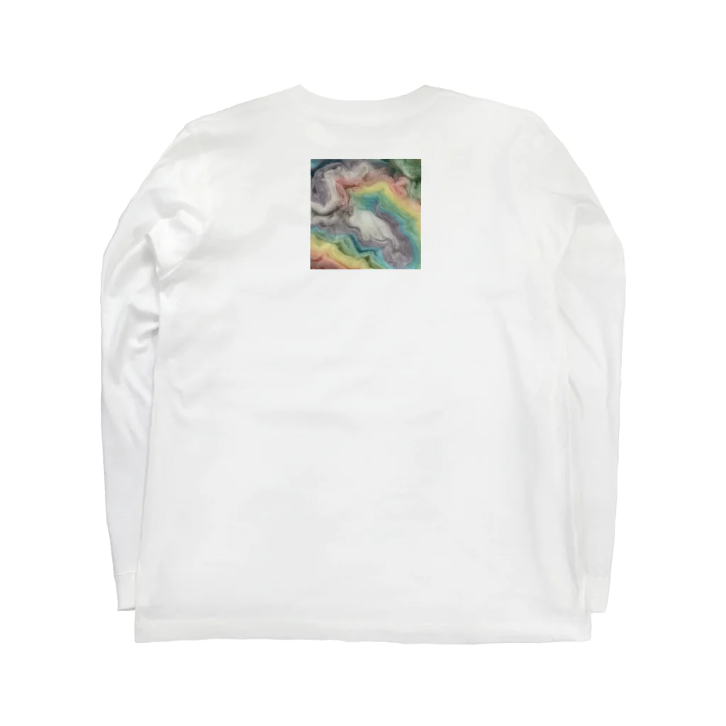 あゆのしおやきのわたあめ Long Sleeve T-Shirt :back