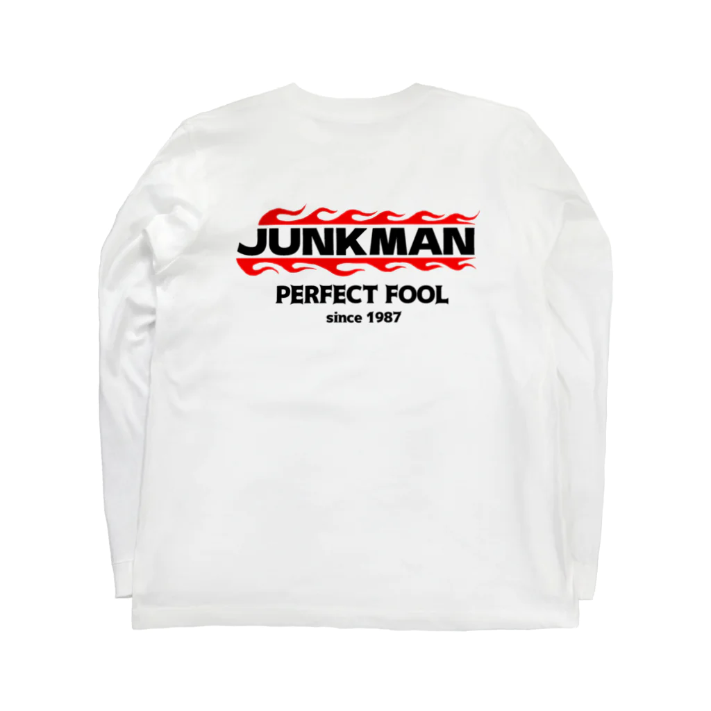 JUNK MANのJUNKMAN flames ロングスリーブTシャツの裏面
