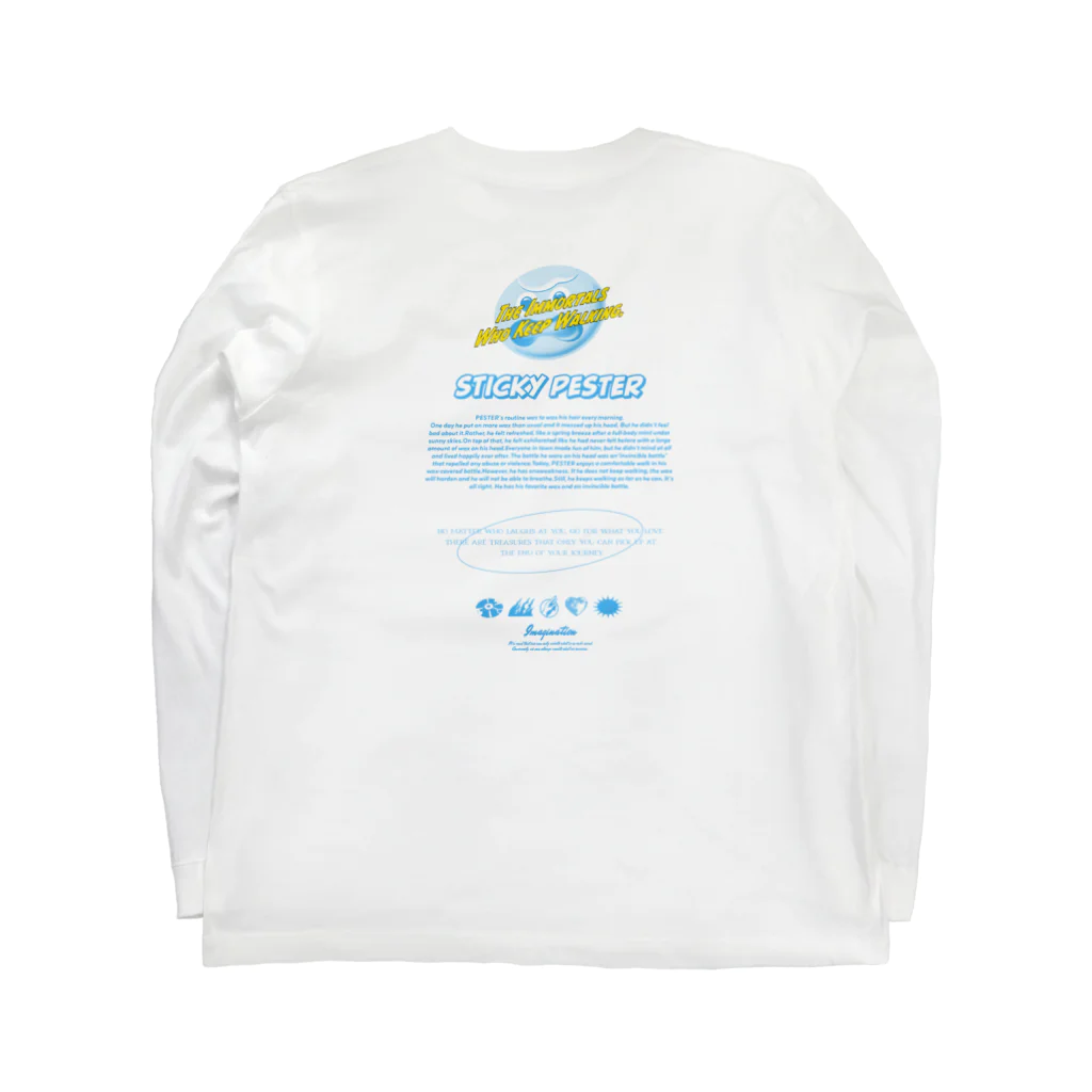 yamaguchi_shunsuke_のComfortable WALKING ー STICKY PESTER ー Long Sleeve T-Shirt :back