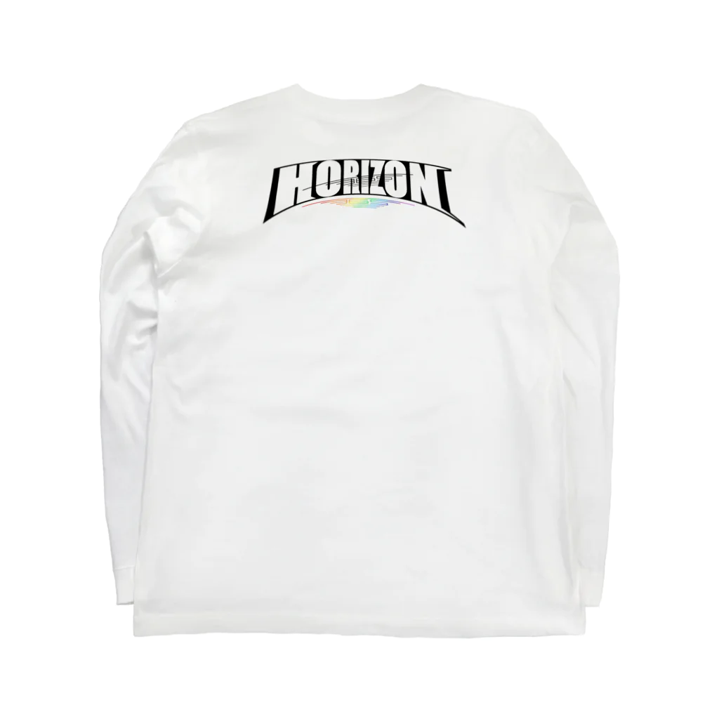 ASCENCTION by yazyの両面印刷ver.　HORIZON 2022　（22/08） Long Sleeve T-Shirt :back