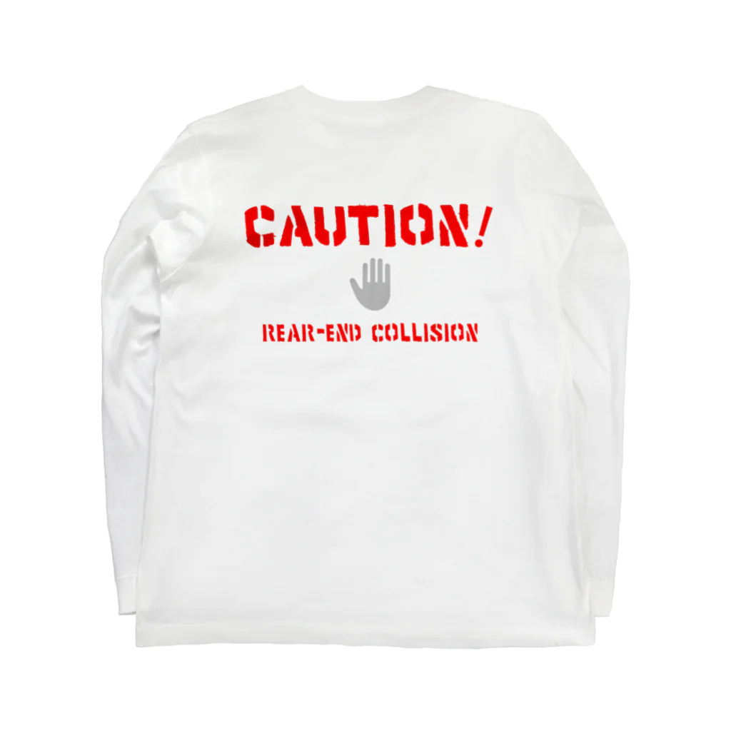 alt_203のCAUTION ロングスリーブTシャツの裏面