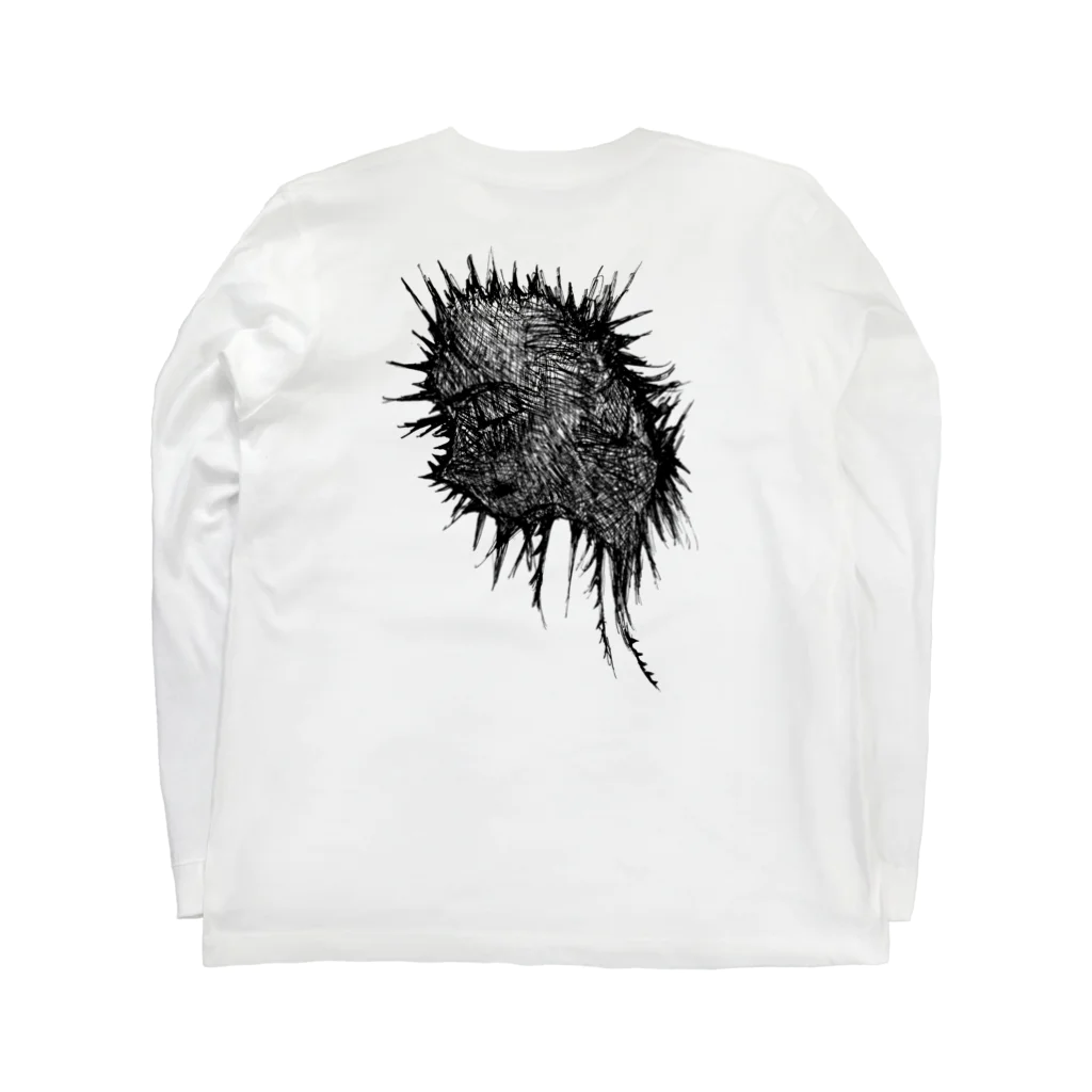 1990 shopのTongue Long Sleeve T-Shirt :back