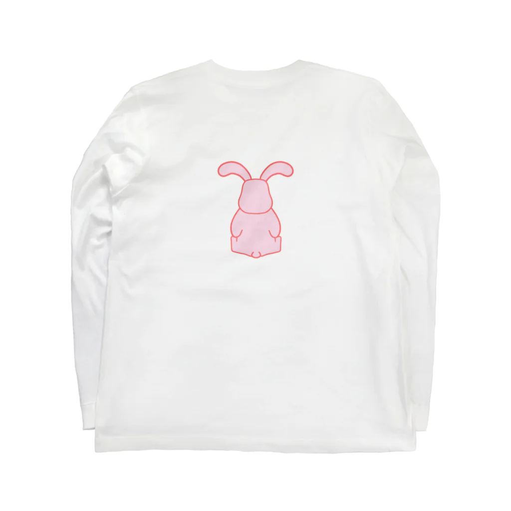 こぐまの森のうさぎ🐰 ロングスリーブTシャツの裏面