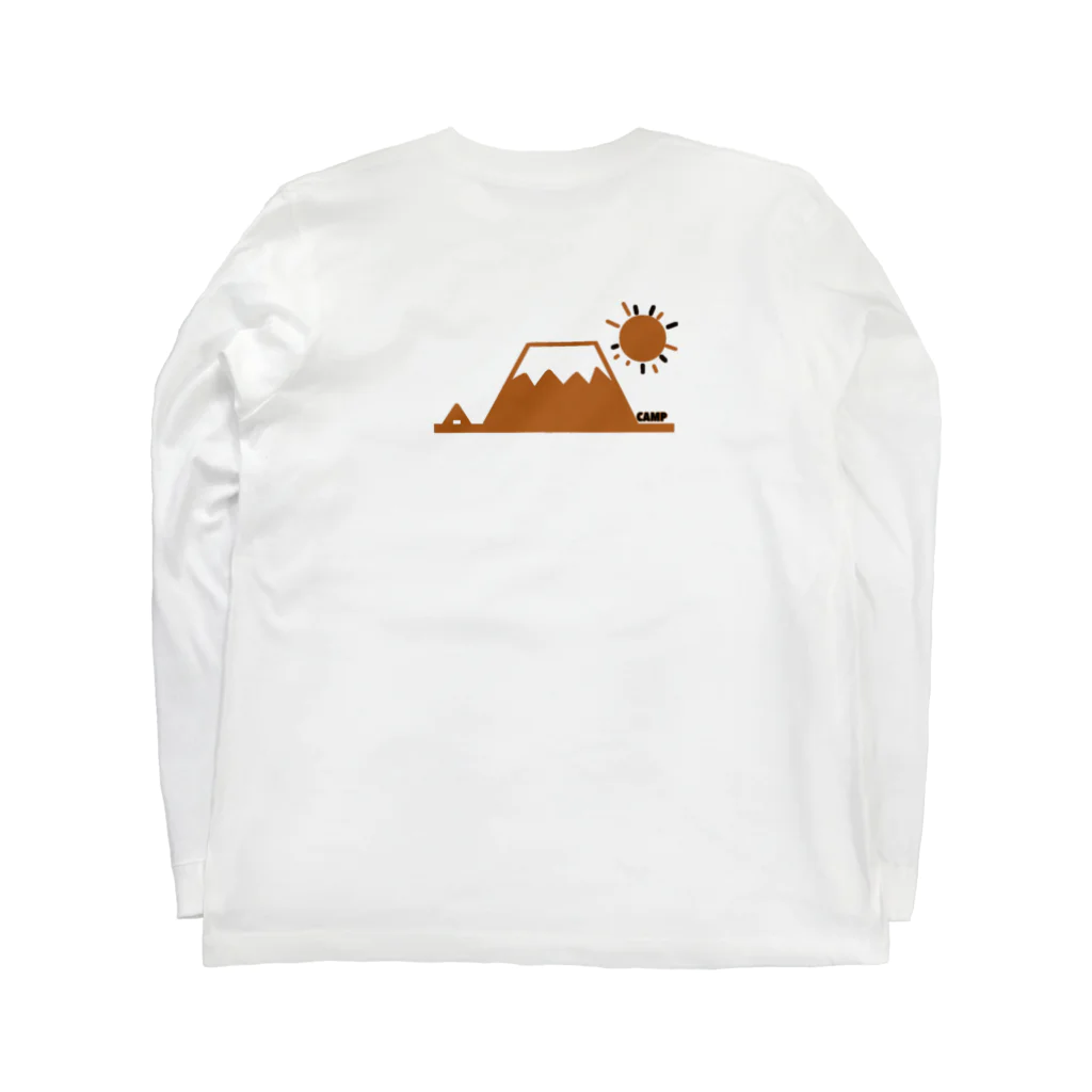 AMATUMU_CAMPのAMATUMU.Tシャツ.ロンT、雑貨 Long Sleeve T-Shirt :back